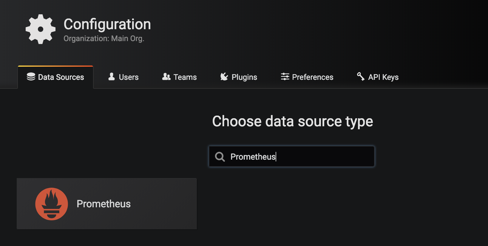 Add data source